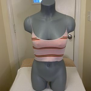 Urban Outfitters Out From Under Ribbed Multi-color Top